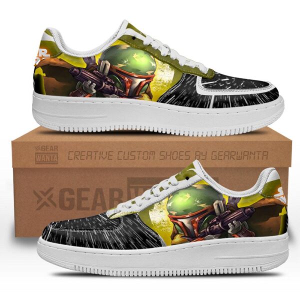 Boba Fett Air Sneakers Custom Star Wars Shoes