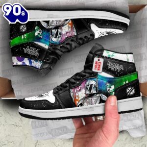 Boba Fett Star Wars J1 Shoes Custom Sneakers