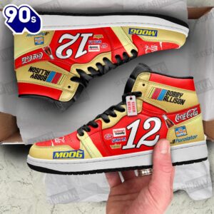 Bobby Allison J1 Shoes Custom Coca #12 Sneakers