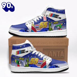 Bobby Hamilton J1 Shoes Custom Marvin Martian #55 Sneakers