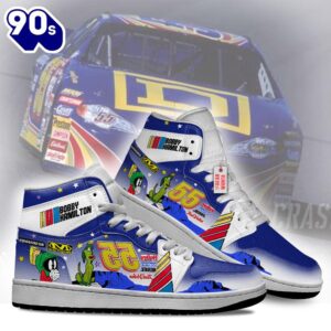 Bobby Hamilton J1 Shoes Custom Marvin Martian #55 Sneakers