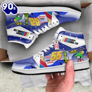 Bobby Hamilton J1 Shoes Custom Marvin Martian #55 Sneakers