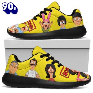 Bob's Burgers Sneakers Sporty Shoes Funny Gift Idea