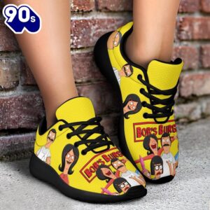 Bob's Burgers Sneakers Sporty Shoes Funny Gift Idea