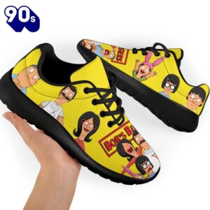 Bob's Burgers Sneakers Sporty Shoes Funny Gift Idea