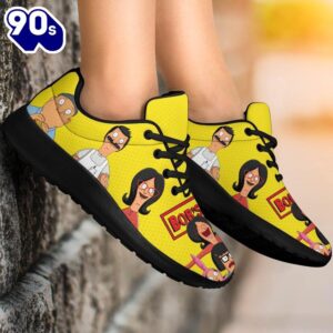 Bob's Burgers Sneakers Sporty Shoes Funny Gift Idea