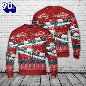 Boer Goat Christmas Aop Sweater