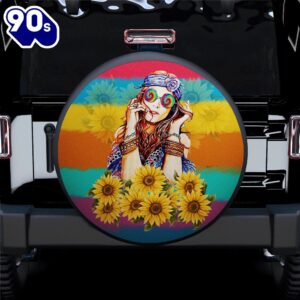 Hippie Tire Covers Boho Girl…