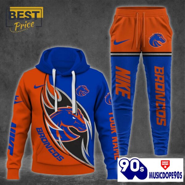 Boise State Broncos NCAA Hoodie And Pants