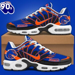 Boise State Broncos Personalized TN Air Max Plus Shoes