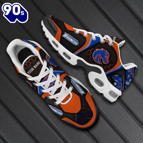 Boise State Broncos Tn Shoes Personalized Your Name, Football Team Shoes