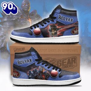 Bolvar World of Warcraft Shoes Custom For Fans