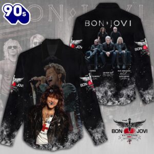 Bon Jovi 3D Linen Shirt