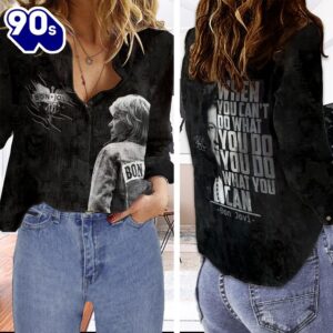Bon Jovi 3D Linen Shirt…