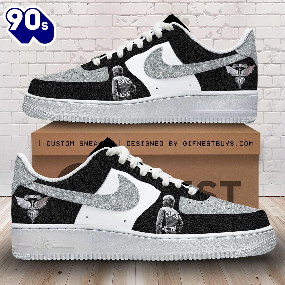 Bon Jovi Air Force 1 Shoes For Fans New Trend Bon Jovi Air Force 1 Shoes For Fans New Trend