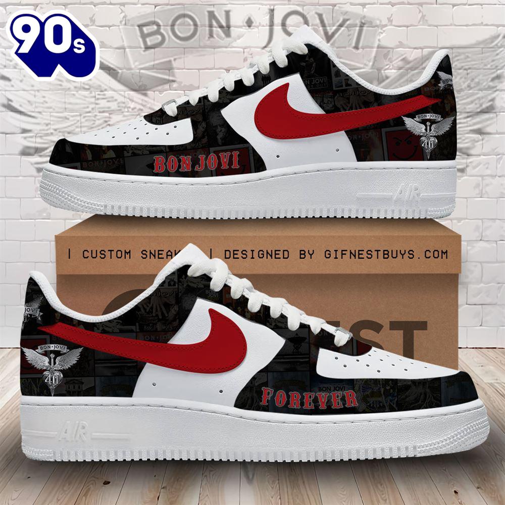 Bon Jovi Air Force 1 Sneaker For Christmas New Trend Bon Jovi Air Force 1 Sneaker For Christmas New Trend