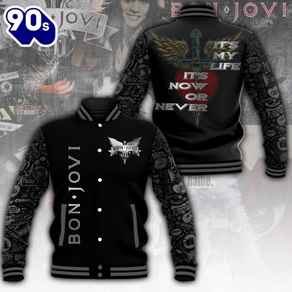 Bon Jovi New Trend Baseball Jacket