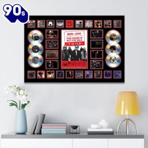 Bon Jovi Rectangle Canvas With…