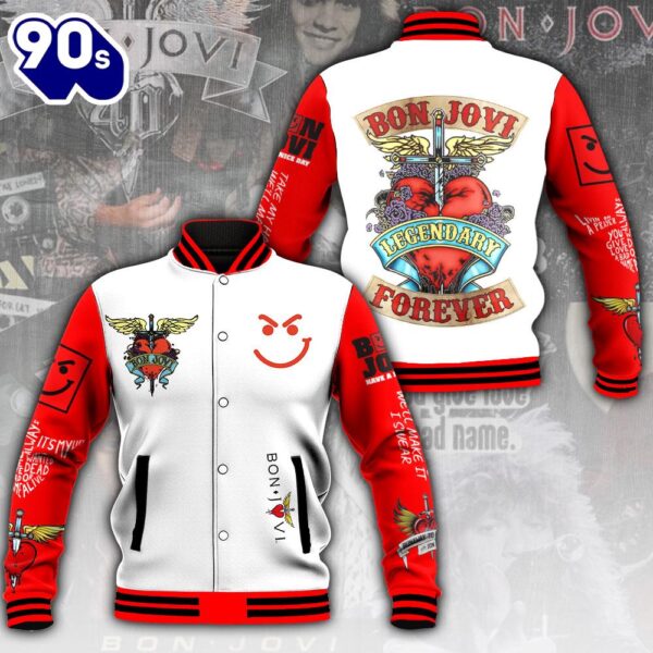 Bon Jovi Varsity Jacket For Fans