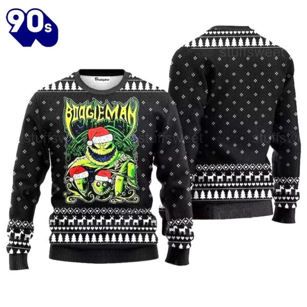 Merry Christmas Boogieman Before Christmas Ugly Sweater