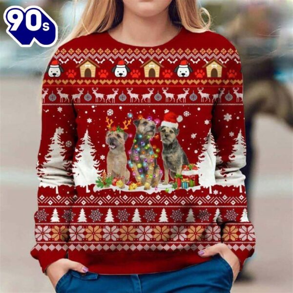 Border Terrier Ugly Premium Sweater