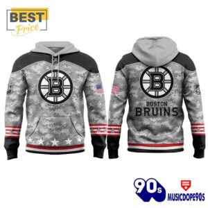 Boston Bruins 2024 Military Appreciation Hoodie, Jogger, Cap