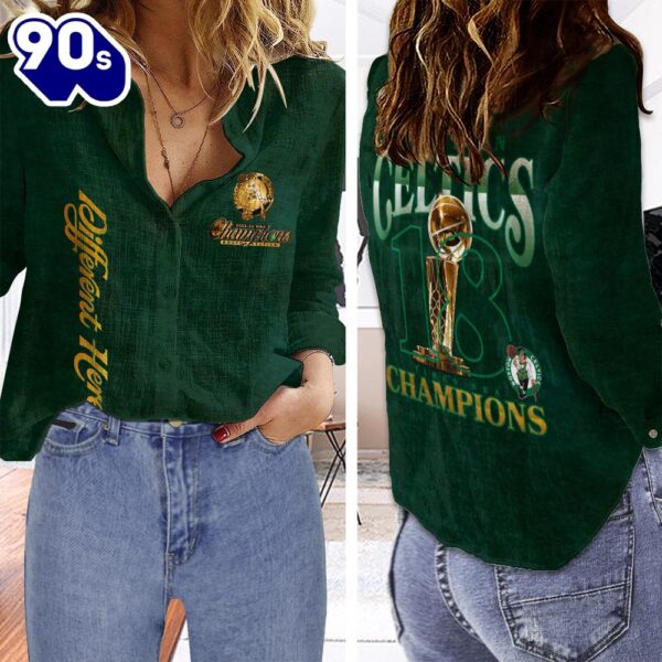 Boston Celtics 3D Linen Shirt For Fans Music