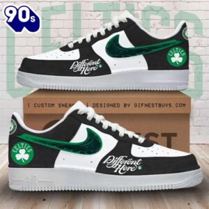 Boston Celtics Air Force 1 Shoes For Fans New Trend