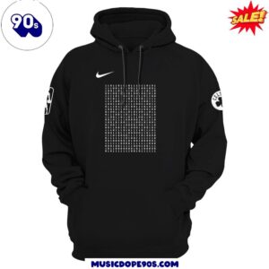 Boston Celtics Binary code 2024 Pullover Black Hoodie