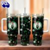 Boston Celtics NBA Sport Custom Stanley Quencher 40oz Stainless Steel Tumbler