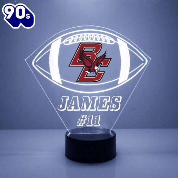 Boston College Football Led Light Sports Fan Lamp Custom Light Gift Christmas