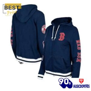 Boston Red Sox Navy Zip…