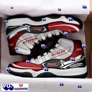 Boston Whaler Custom Name Air Jordan 11 Sneakers Vintage Shoes