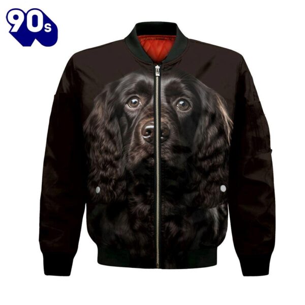 Boykin Spaniel AI – Unisex 3D Graphic Bomber Jacket