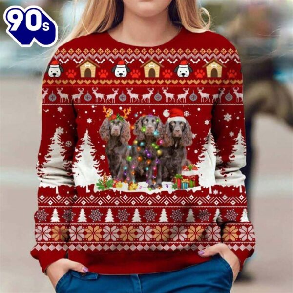 Boykin Spaniel Ugly Premium Sweater