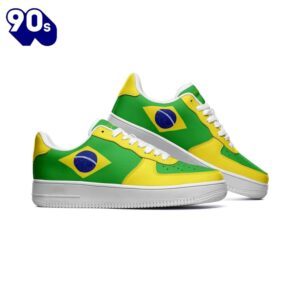 Brazil Flag Air Force Shoes…