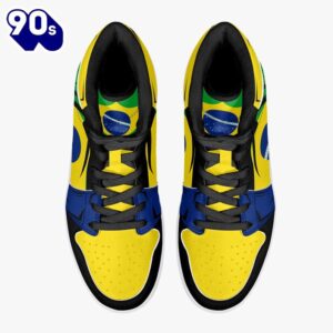 Brazil Flag JD1 Sneakers Custom Country