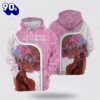 Breast Cancer African American Women In October We Wear Pink Hoodie