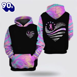 Breast Cancer Awareness Heart Shape…