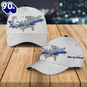 Breeze Airways A220-300 Baseball Cap…