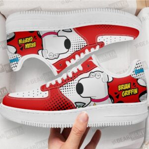 Brian Griffin Family Guy Air Sneakers Custom Cartoon Shoes