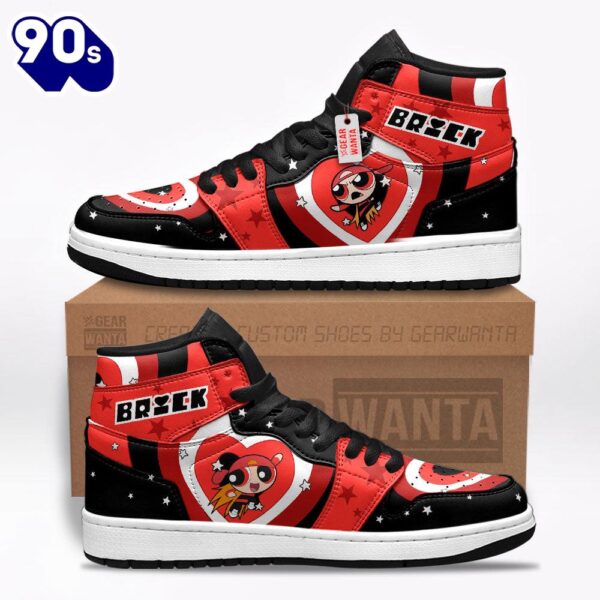 Brick The Powerpuff Girls J1 Shoes Custom Sneakers For Fans