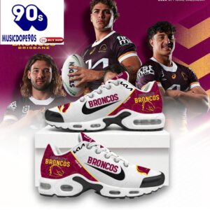 Brisbane Broncos Custom Name Nike Air Max Plus Shoes For Fans