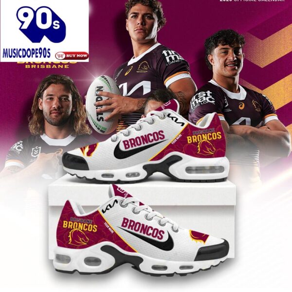 Brisbane Broncos Custom Name Nike Air Max Plus Shoes For Fans
