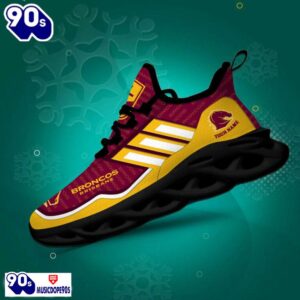 Brisbane Broncos Maxsoul Shoes Muc1NRL