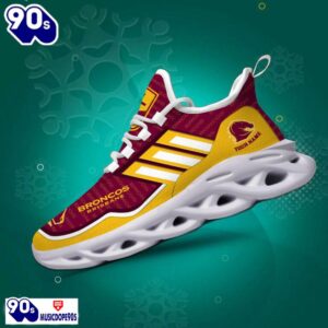 Brisbane Broncos Maxsoul Shoes Muc1NRL