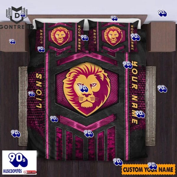 Brisbane Lions AFL Bedding Set For Fan New Arrivals 2024