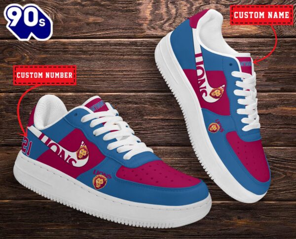 Brisbane Lions AFL Personalized Air Force 1 Shoes