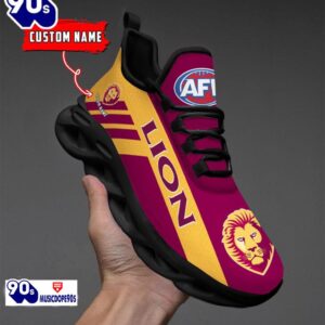 Brisbane Lions Maxsoul Shoes Muc1AFL