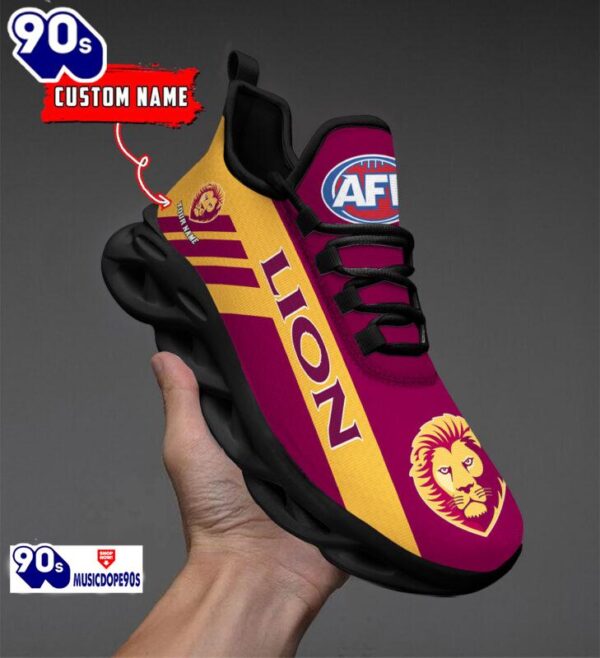 Brisbane Lions Maxsoul Shoes Muc1AFL